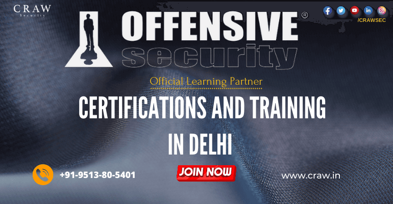 Offensive Security: Certifications and Training in Delhi✅ - Craw Security