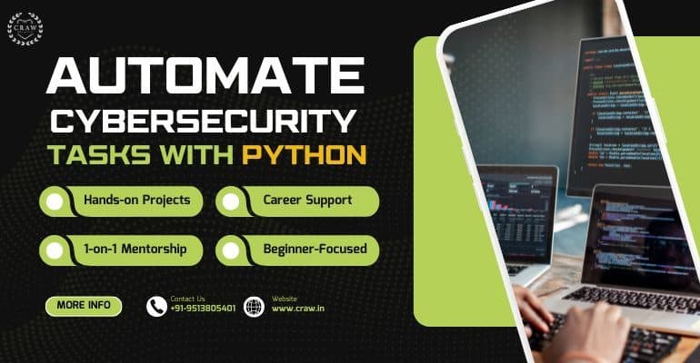 Automate Cybersecurity Tasks with Python [2026]- Craw Security