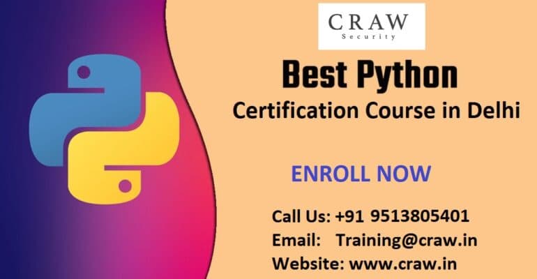 Best Python Certification Course in Delhi [Updated 2025] - Craw Security