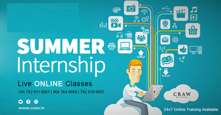 Online Summer Internship Artificial Intelligence Course - Craw Security