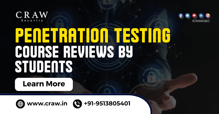 Craw Penetration Testing Course Reviews by Students