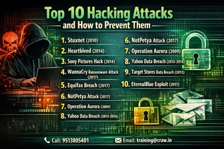 Top 10 Hacking Attacks and How to Prevent Them