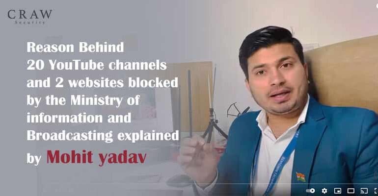 20 Anti-Indian YouTube Channels and 2 websites Blocked By MI...