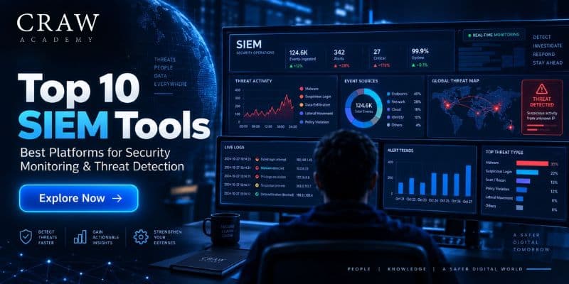 Top 10 SIEM Tools For 2026