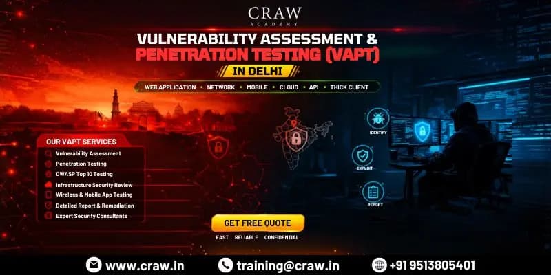 Vulnerability Assessment and Penetration Testing (VAPT) in Delhi