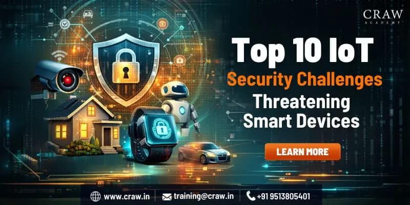 Top 10 IoT Security Challenges Threatening Smart Devices