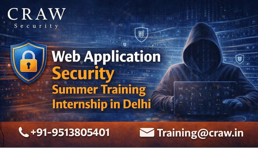 Web Application Security Summer Training Internship in Delhi