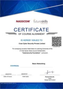 Learn One Year Diploma Course in Cyber Security Training in Delhi