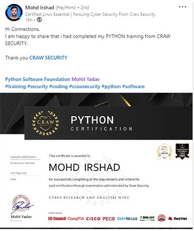 Mohd-Irshad-Python