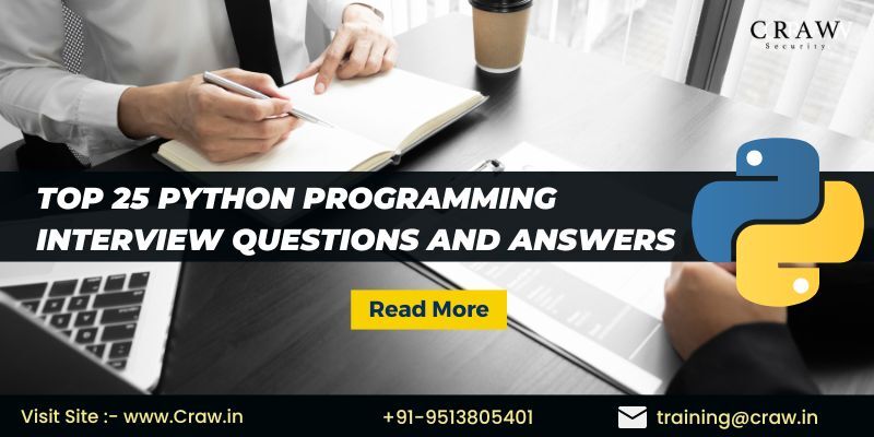 Top 25 Python Programming Interview Questions And Answers 2024   Top 25 Python Programming Interview Questions And Answers  