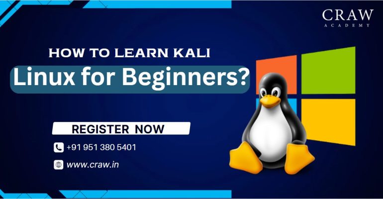 kali linux course for beginers