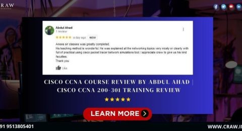 CISCO CCNA Course Review by Abdul Ahad