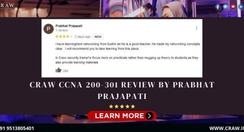 Craw CCNA 200-301 Review by Prabhat Prajapati