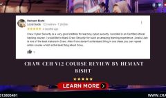 Craw CEH v12 Course Review by Hemant Bisht