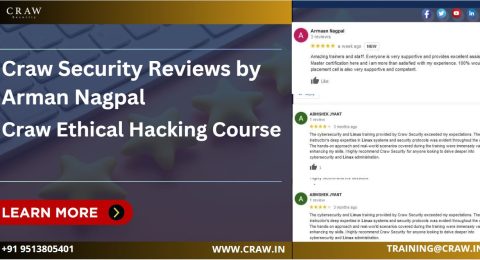 craw ethical hacking course review by arman nagpal