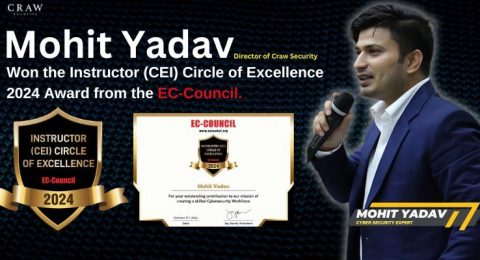 ec councul awarded for best instructor to mohit yadav