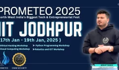 IIT Jodhpur Prometeo 2025 Ethical Hacking Workshop