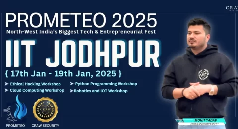 IIT Jodhpur Prometeo 2025 Ethical Hacking Workshop