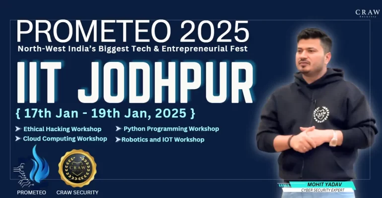 IIT Jodhpur Prometeo 2025 Ethical Hacking Workshop